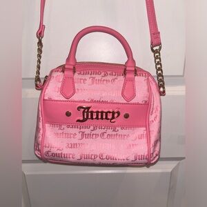 Pink mini juicy couture bag